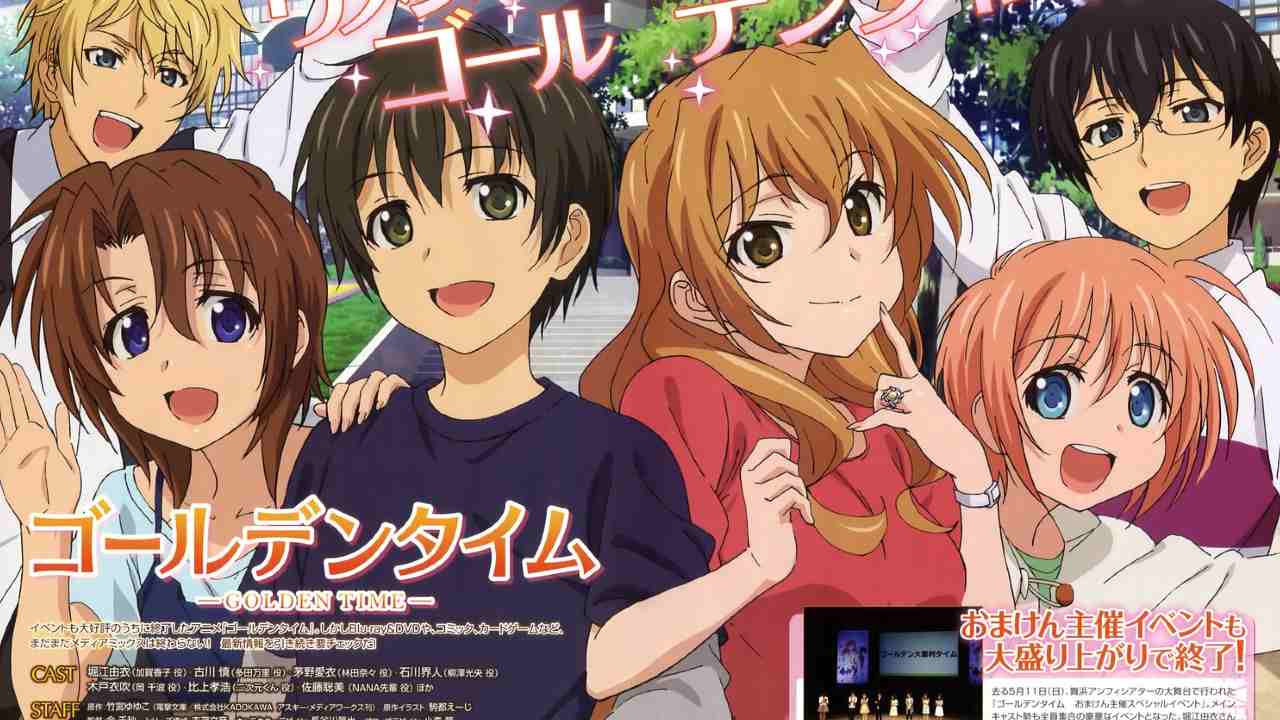 Golden Time - Page 2  Golden time, Golden time anime, Anime