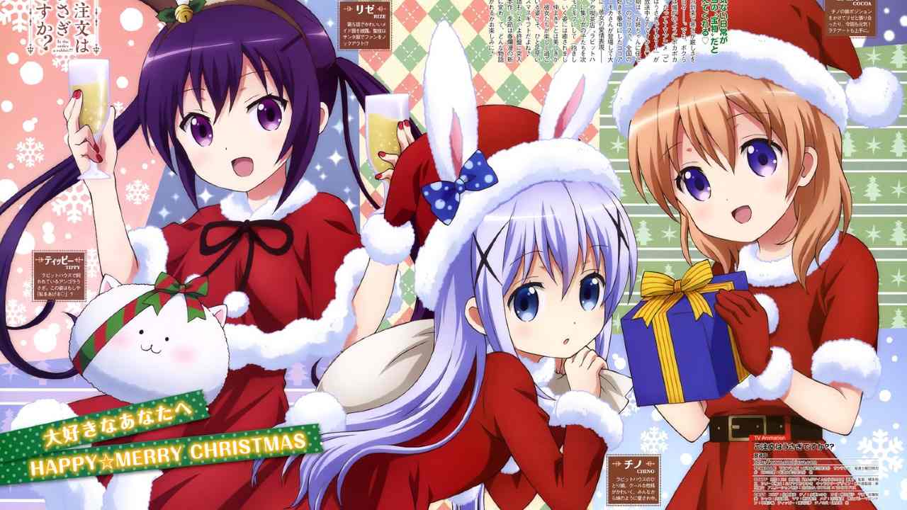 Gochuumon wa Usagi Desu Ka? 3ª temporada ganha data de estreia! - AnimeNew